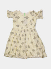 Magic cotton Pale Yellow Frock