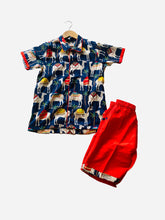 Camel printed co-ord set