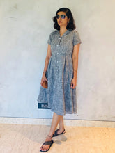 Chic Grey Cotton Frock for Women