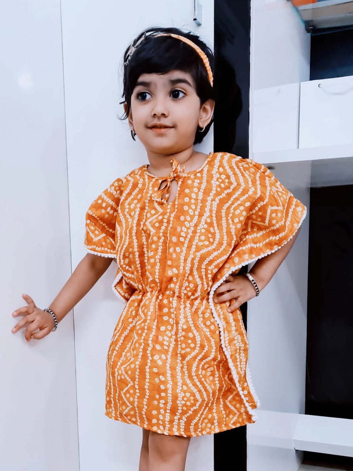 Orange Khaftan