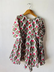 Simple Floral Frock