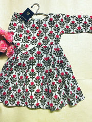 Simple Floral Frock