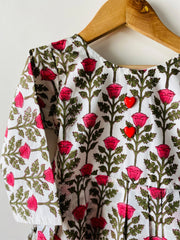 Simple Floral Frock