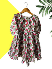 Simple Floral Frock